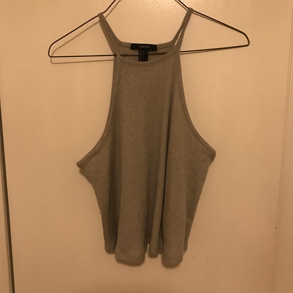 Gray tank top